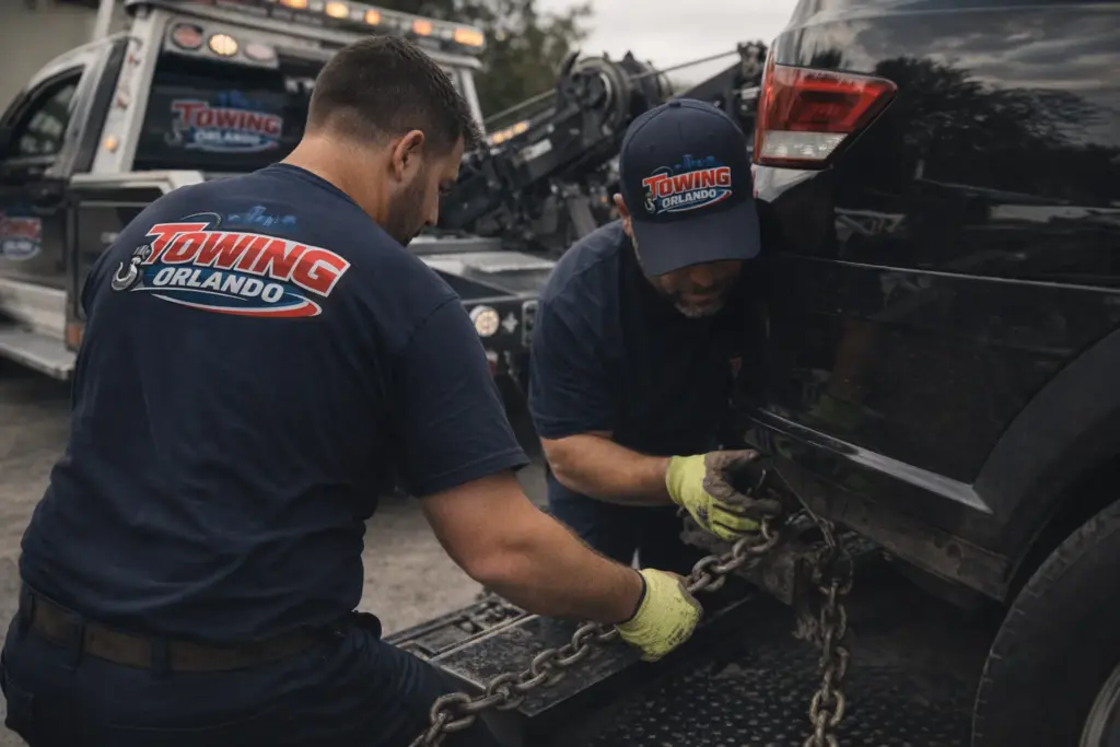 Towing Orlando - Behind the Scenes